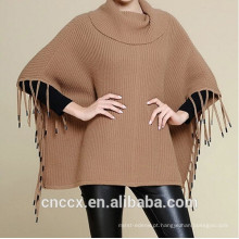 Poncho de lã de cashmere 15STC5101